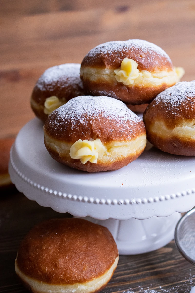 Pączki przepis (z budyniem) - Po Prostu Pycha