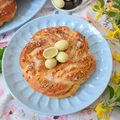 Wielkanocne wianuszki z pistacjami
