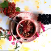 Red smothies bowl z truskawkami