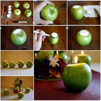 Lampiony z jabłek