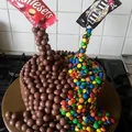 Tort z cukiereczkami