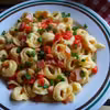 Tortellini zasmażane. Szybki obiad lub kolacja.