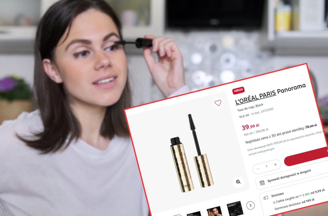 Ten tusz do rzęs bije rekordy popularności i ma setki dobrych opinii! Rossmann przecenił go właśnie o 40 zł
