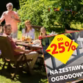 -25% na meble ogrodowe jeszcze tylko przez 2 dni! Zestawy z Lidla rozchodzą się jak ciepłe bułeczki