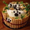 Tort z pandą