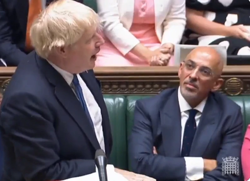 Boris Johnson odchodzi cytatem z "Terminatora"!