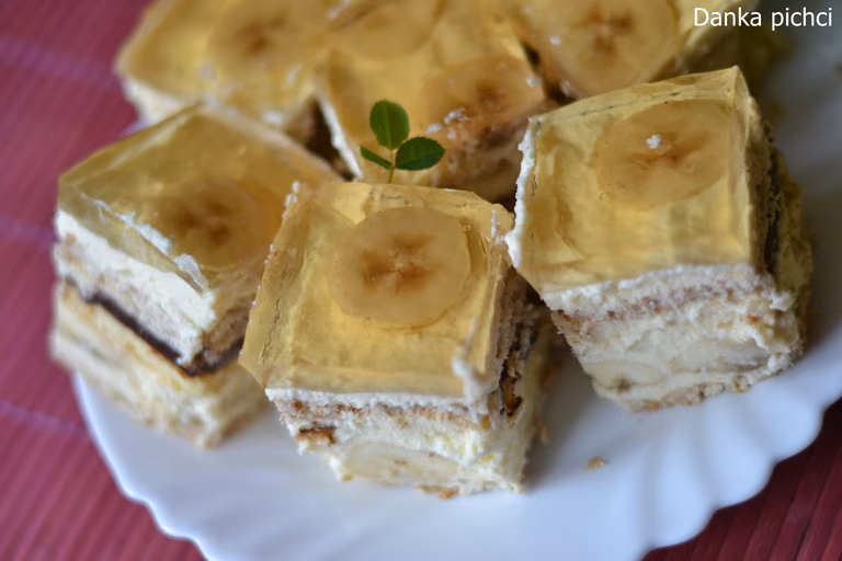 Bananowa delicja bez pieczenia