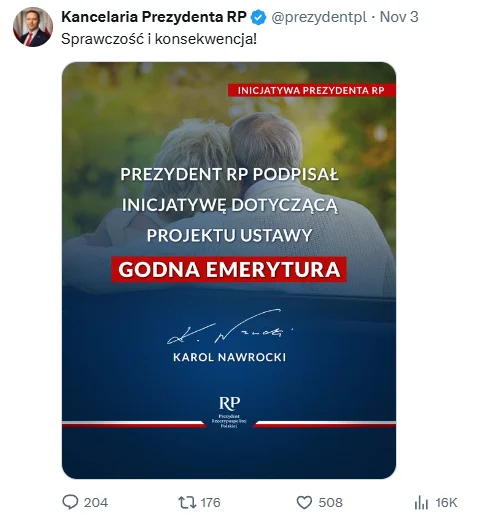 Zdjęcie Nowa minimalna emerytura i podwyżka 150 zł co roku?! Prezydent podpisał ustawę - seniorzy będą zadowoleni #1