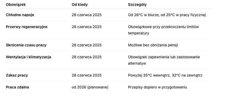 Zdjęcie Jakie są obowiązki pracodawcy w czasie upałów! Oto, co musi zapewnić pracownikom #1