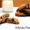 Chrupiące migdałowe ciastka z czekoladą, czyli bezglutenowe pieguski