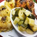 Pyszne ćwiartki kurczaka pieczone w przyprawach