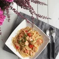 Spaghetti z krewetkami
