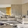 Beton architektoniczny w salonie