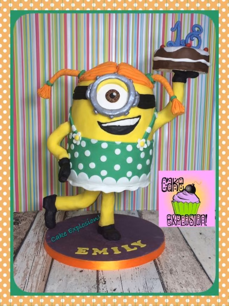Torcik z minionkiem