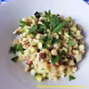 Risotto z cukinią i boczkiem