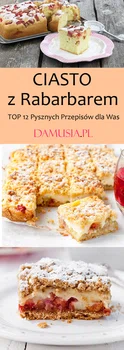 TOP 12 Przepisów na Pyszne Ciasto z Rabarbarem