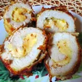 Schab faszerowany serem