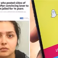 Młoda dziewczyna skazana na 14 lat więzienia! Wszystkiemu winne nagranie na Snapchacie