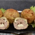 Kotlety mielone z mozzarellą w pieczarce