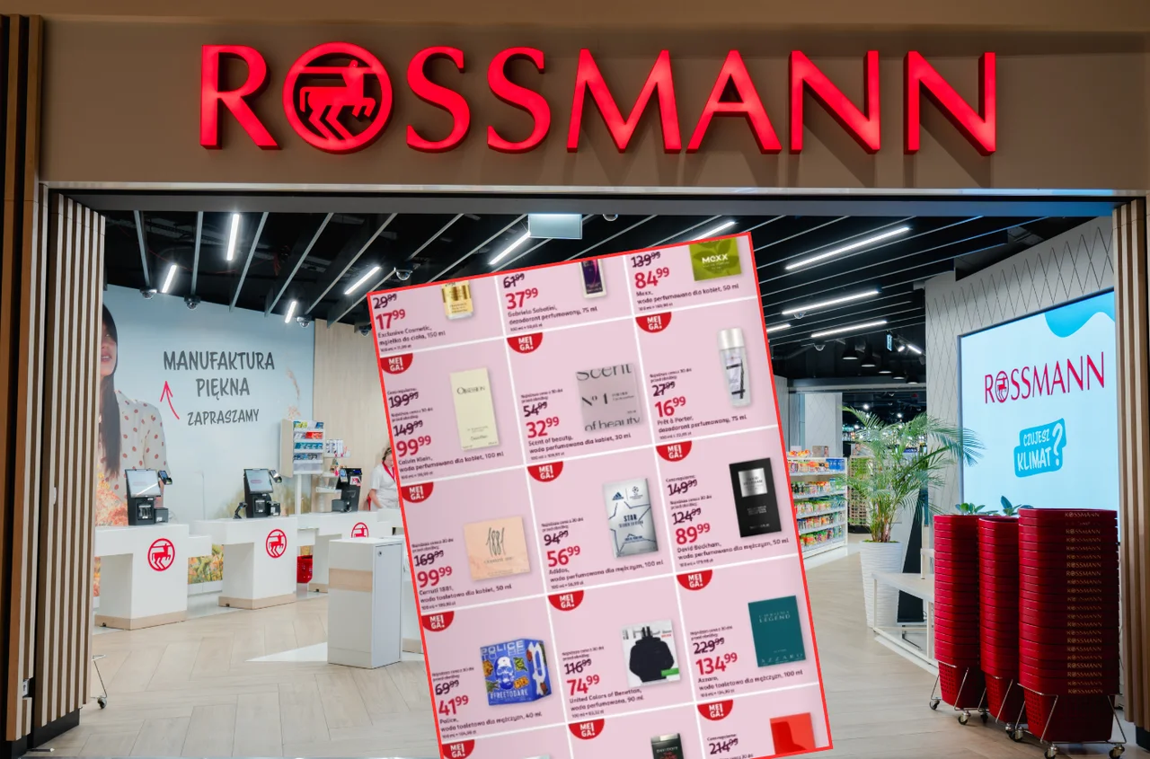 Dziś ruszyła nowa gazetka i  mega wyprzedaż perfum! Rossmann sprzedaje je nawet 100 zł taniej