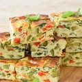 Frittata z warzywami w wersji pieczonej