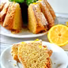 Cytrynowa babka razowa bez cukru