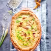 Quiche lorraine z kurkami