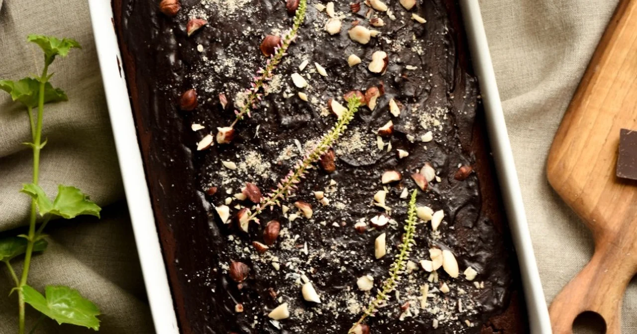 ciasto czekoladowe z powidłami śliwkowymi