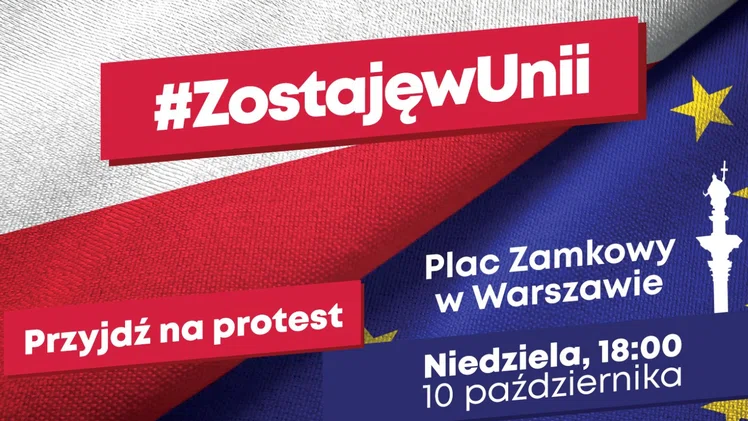 Zdjęcie "My zostajeMY!" W całej Polsce trwają manifestacje #1