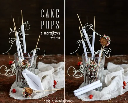 Andrzejkowe cake pops z wróżbami