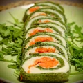Rolada szpinakowa z łososiem (Keto, Paleo, LowCarb, bez nabiału)