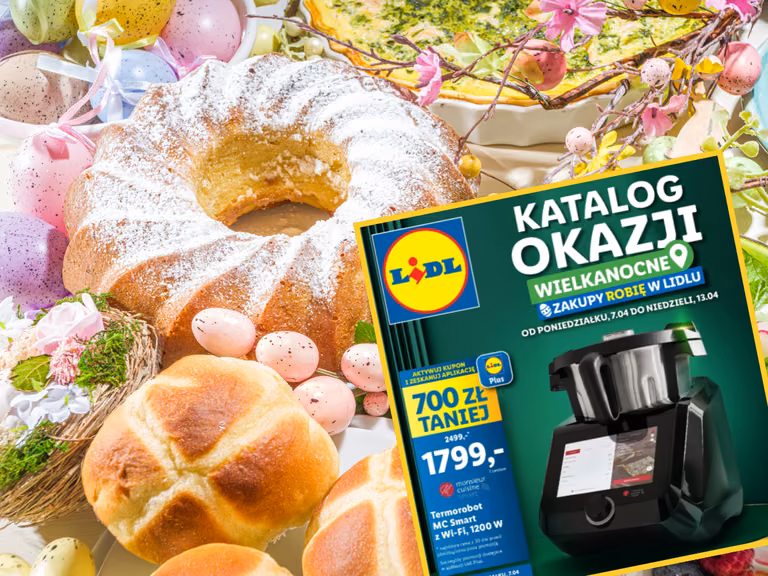 Kultowy robot kuchenny z Lidla teraz 700 zł taniej! Z nim wielkanocne gotowanie będzie łatwe jak nigdy, ale trzeba się spieszyć