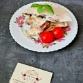 QUESADILLA Z SZYNKĄ, SEREM I PIECZARKAMI