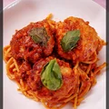 Spaghetti zapiekane z pulpecikami
