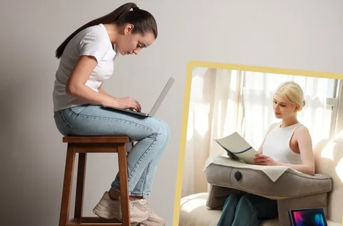 Koniec z bólem pleców przy pracy! Ten dmuchany stolik-poduszka z Allegro odmieni Twoją pracę i relaks
