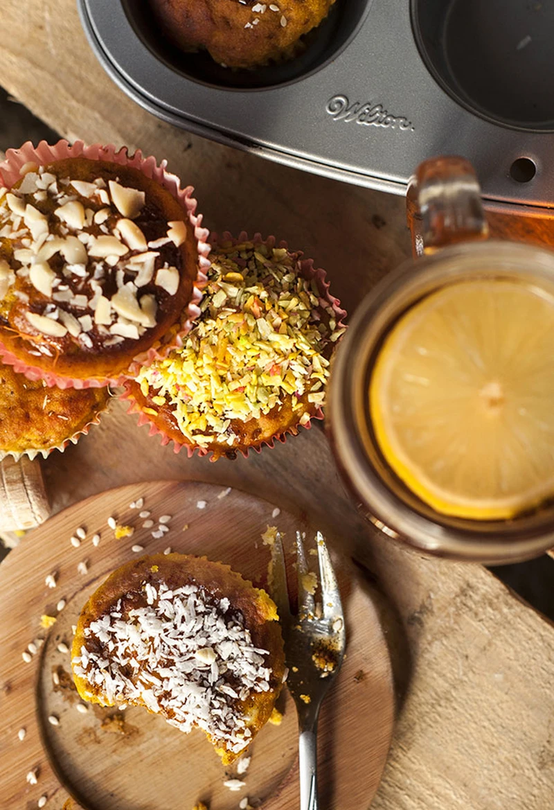 Muffiny dyniowo-bananowe bezglutenowe, łatwe, szybkie i takie pyyyyyyszne!