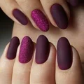 Matowe w fioletach