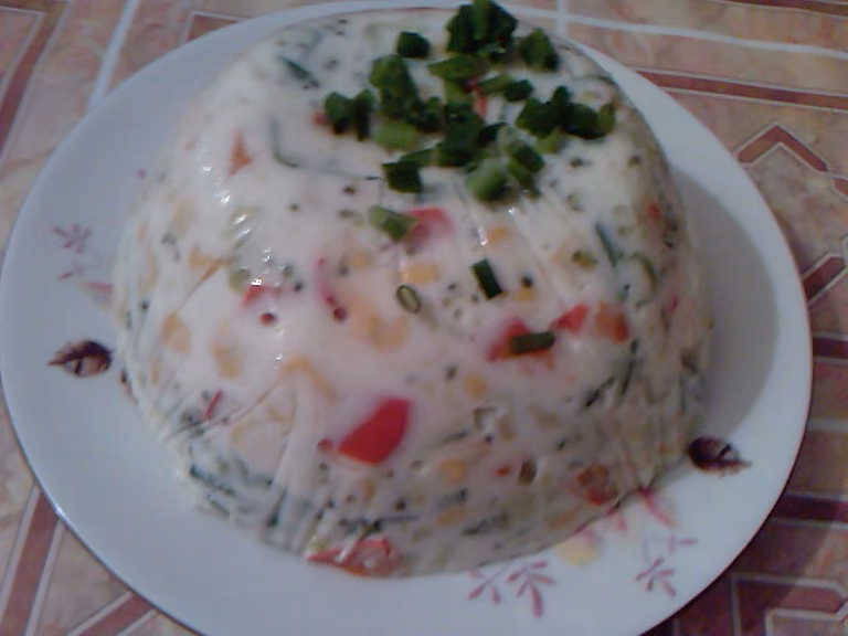 Kolorowa terrina jogurtowa