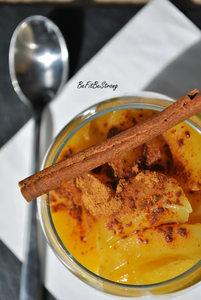 Bardzo kokosowy pudding z tapioki, mango i cynamonu