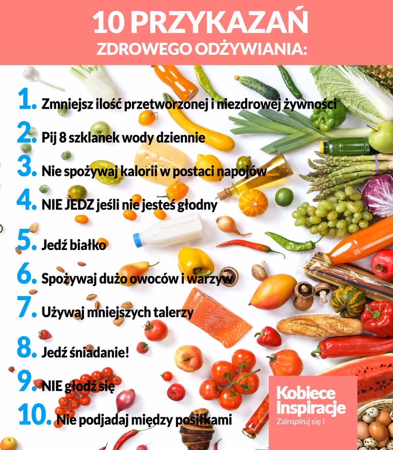 10 PRZYKAZAŃ ZDROWEGO CZŁOWIEKA !