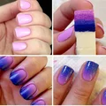 Śliczne OMBRE na pazurkach