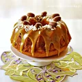 Babka krówkowa z ajerkoniakiem