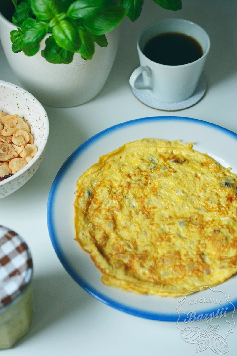 Omlet z płatkami