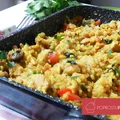 Fit risotto z kurczakiem