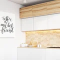 Coffee is my best friend - obraz z napisem