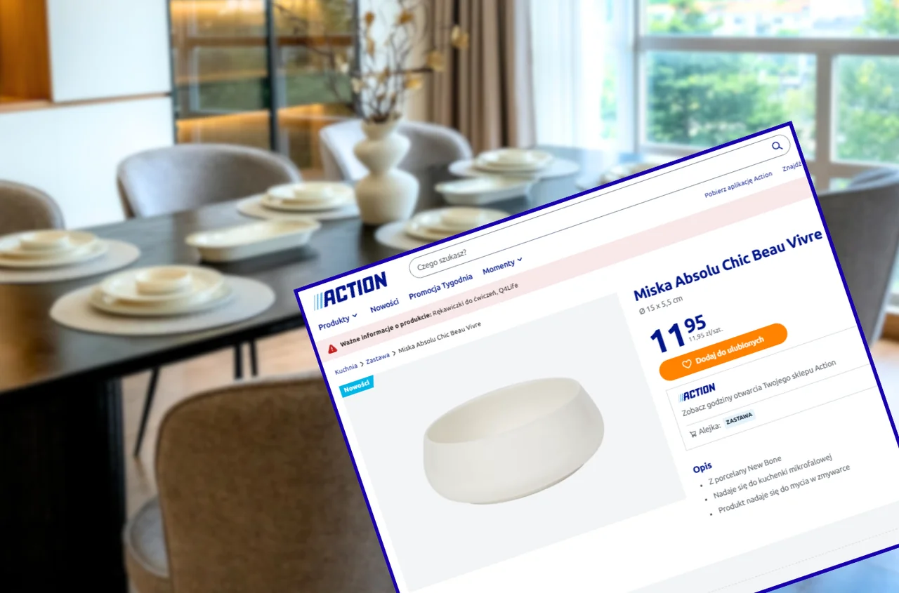 Te miski z Action za 12 zł zrobią furorę w jadalni! Wyglądają jak z drogiego butiku, nadają się do zmywarki i mikrofalówki, a wygląd zachwyca