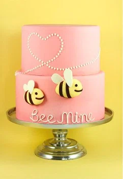 Torcik z pszczółkami