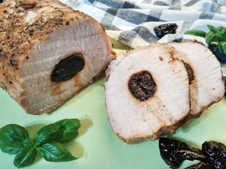 Schab ze śliwką