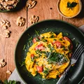 Tagliatelle z pesto dyniowym -