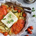 Warzywa pieczone z fetą